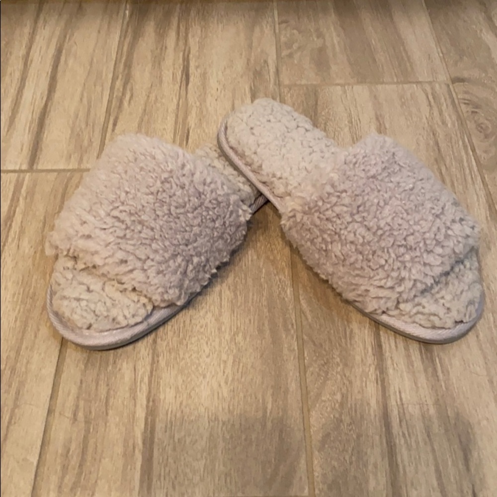 Super Soft Grey Slippers